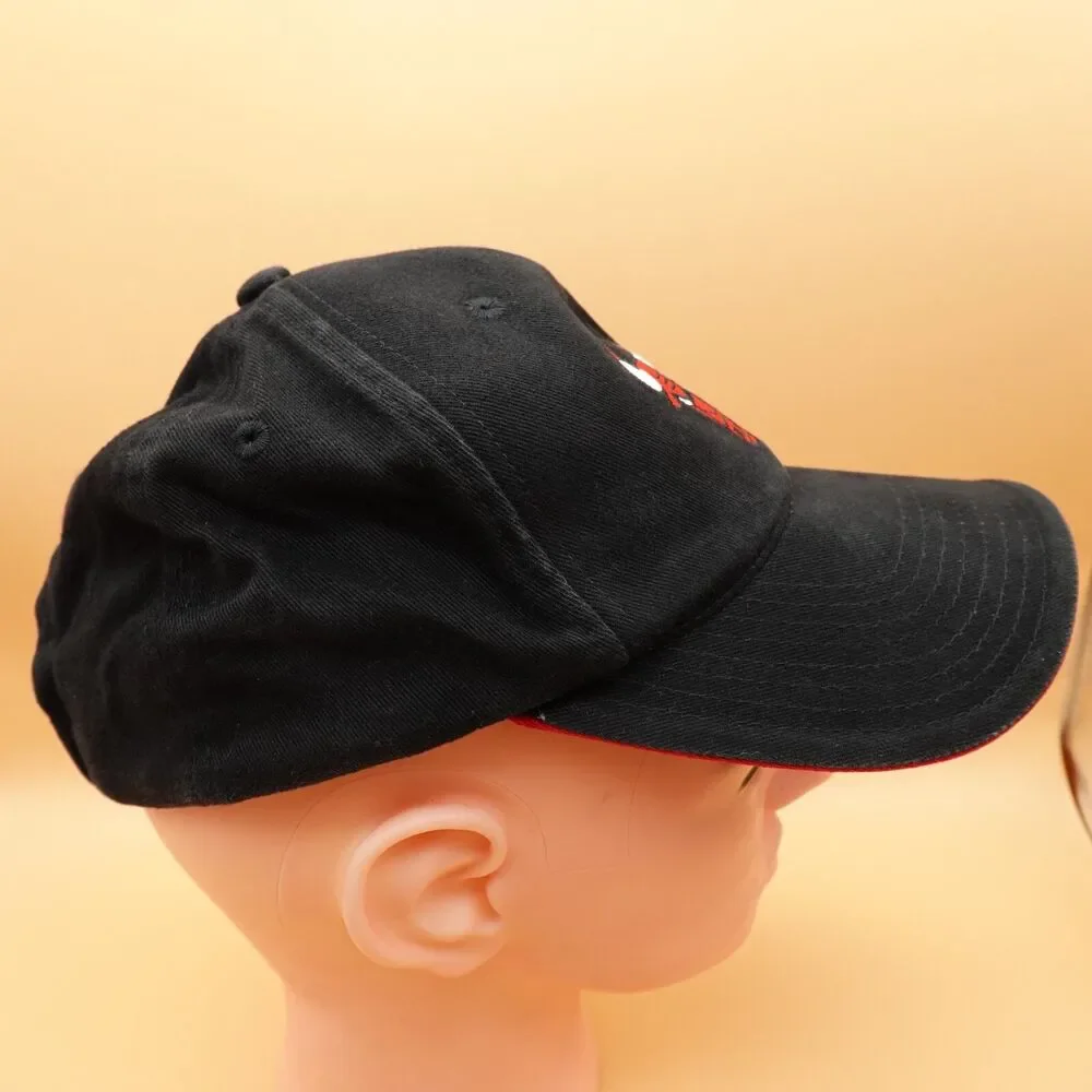 Chicago Bulls Hat Cap American Needle Adjustable Black NBA